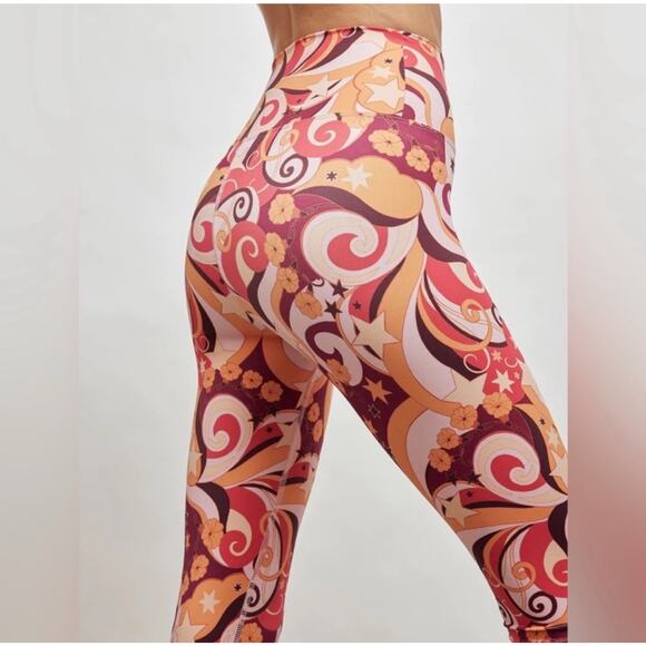 Beach Riot Starlight Swirl Piper Legging Women’s Size M Activewear - Picture 3 of 12